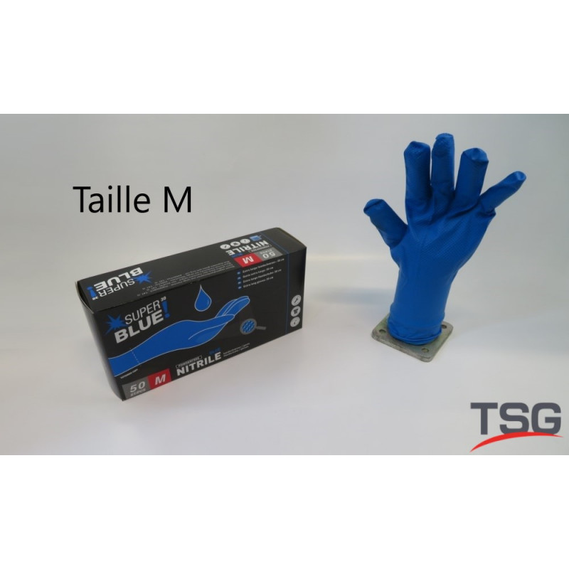 Boîte de 50 gants Nitrile antistatique M/L/XL/XXL