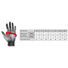 Gants de protection hydrocarbure taille 9 (L) Nitrile - Boite de 50