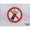 Panneau "Téléphone mobile cellulaire interdit"